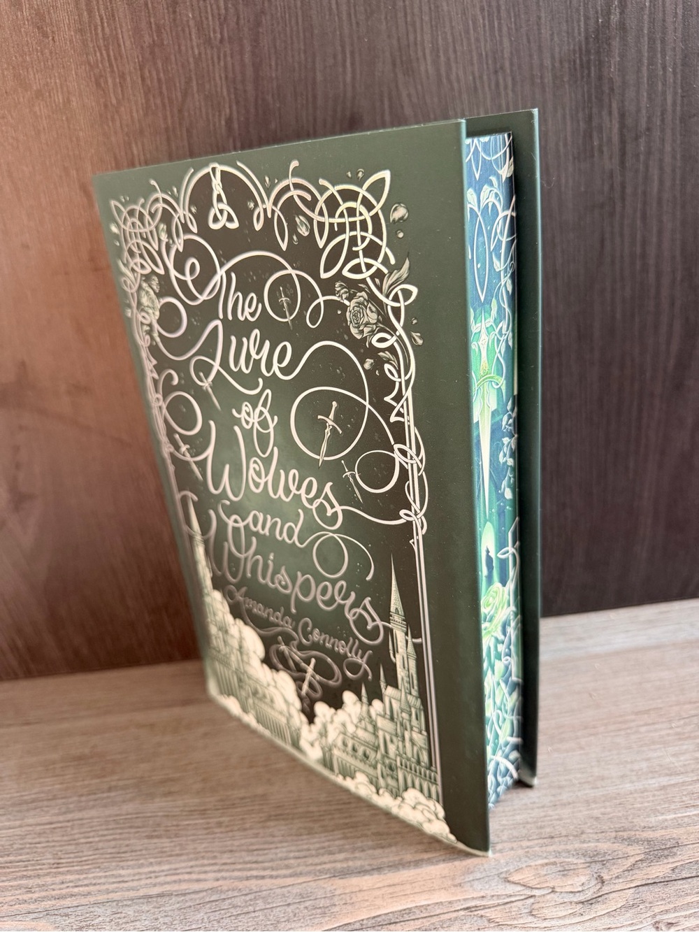 Fairyloot edition of The Lure of Wolves and Whispers